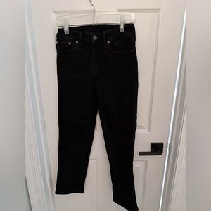 American Eagle Outfitters Black Ankle Jeans
